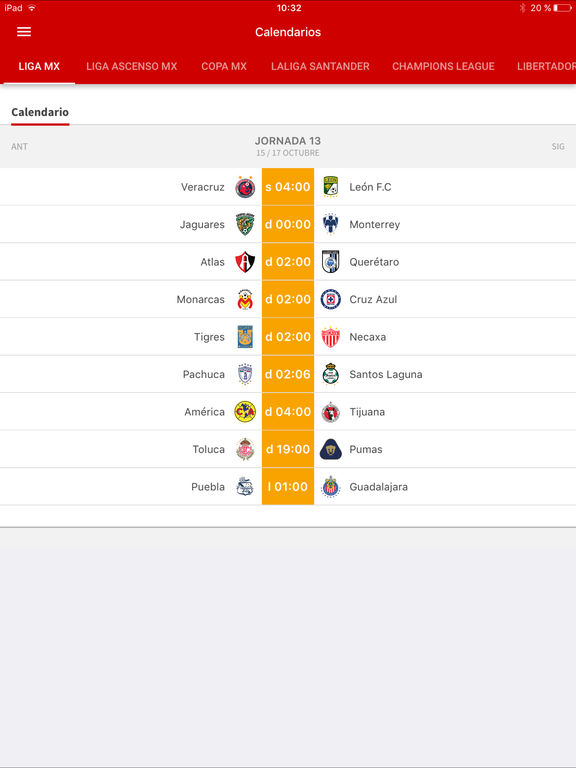 Captura de pantalla del iPad 4