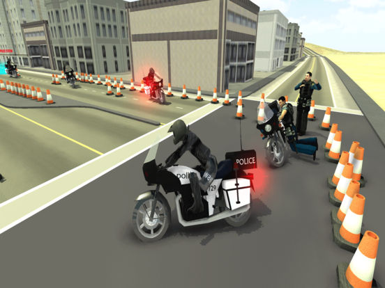 Игра Police Motorcycle Training : 911 School Academy