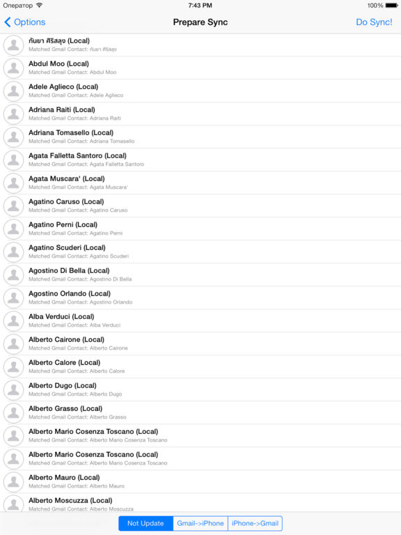 iContactsPro plus screenshot 10