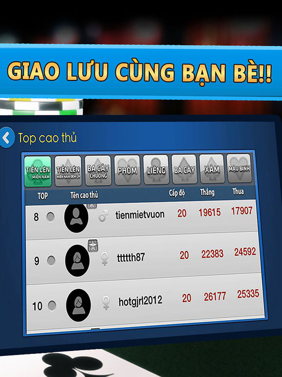 Beme - Game đánh bài online Game bài Tiến Lên VIPscreeshot 4