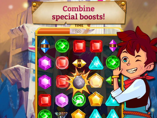 Screenshots of Jewel Mania™ for iPad