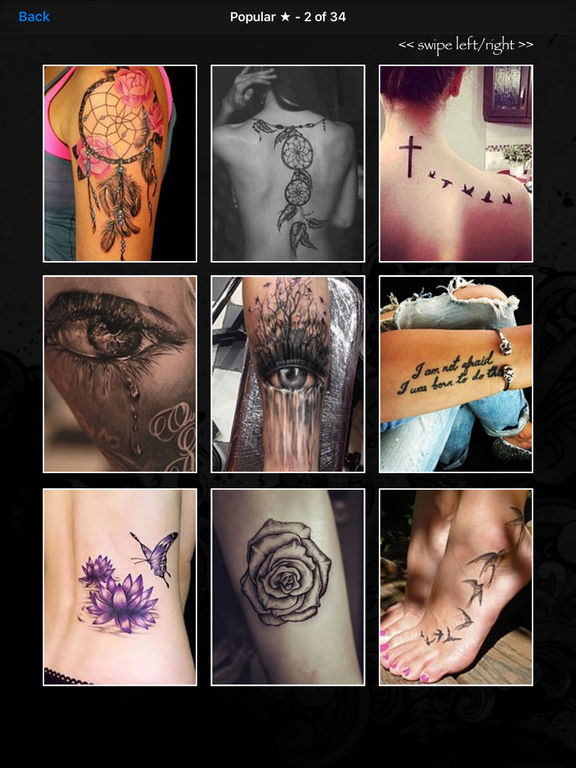 Tattoo Designs! - Tattoos by Artists + Wallpapers screenshot