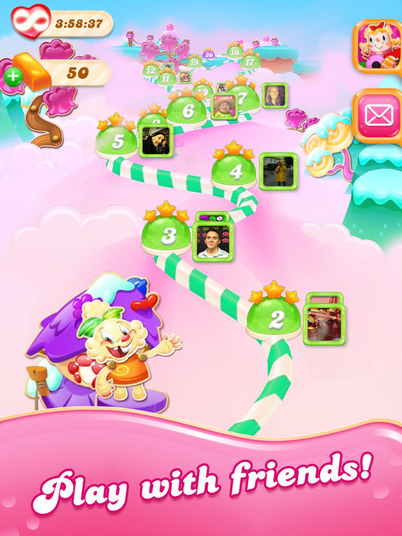Screenshots of Candy Crush Jelly Saga for iPad