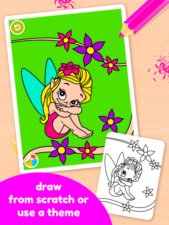 Doodle Coloring Book - Color & Draw (No Ads)screeshot 3