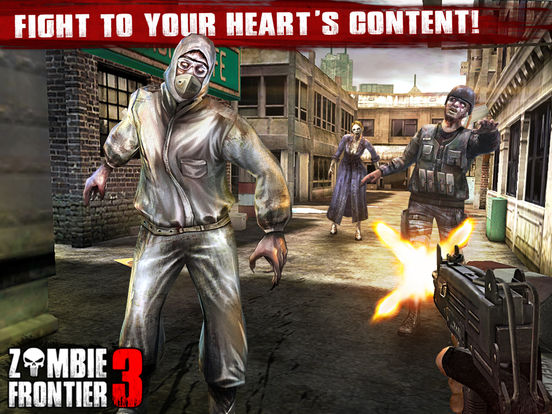 Screenshots of Zombie Frontier 3 – Top Zombie Shooting Game for iPad