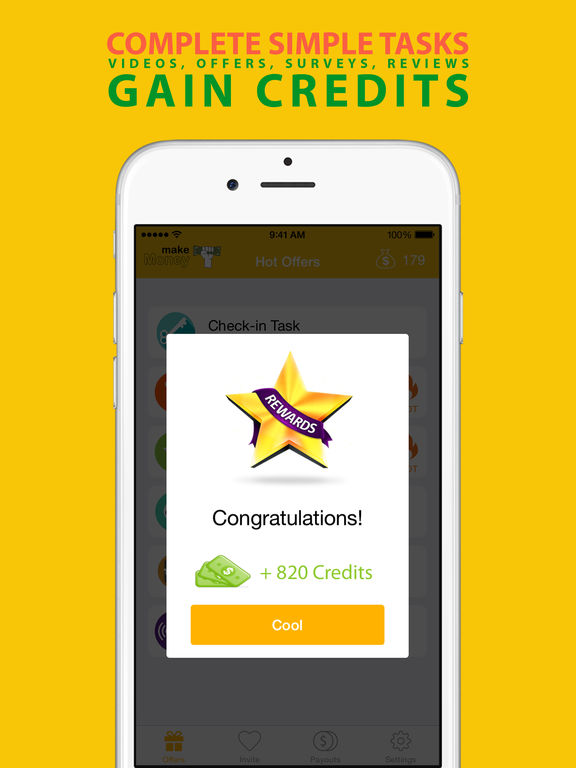 Screenshots of Make Money - Earn Free Cash for iPad