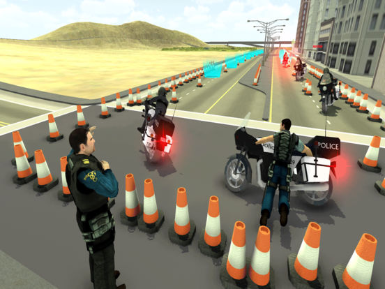 Скачать игру Police Motorcycle Training : 911 School Academy