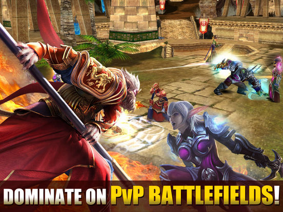 Screenshots of Order & Chaos Online for iPad