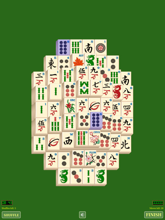 Solitaire Mahjong Online на iPad