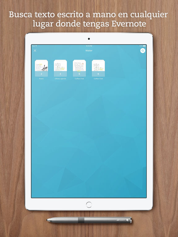 Captura de pantalla del iPad 4