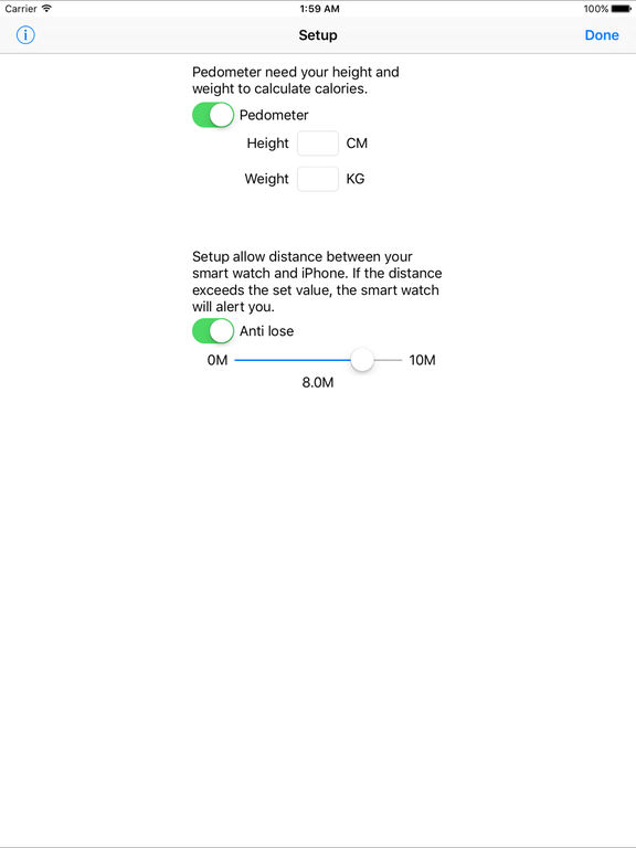 Screenshots of Smart Watch Notice for iPad