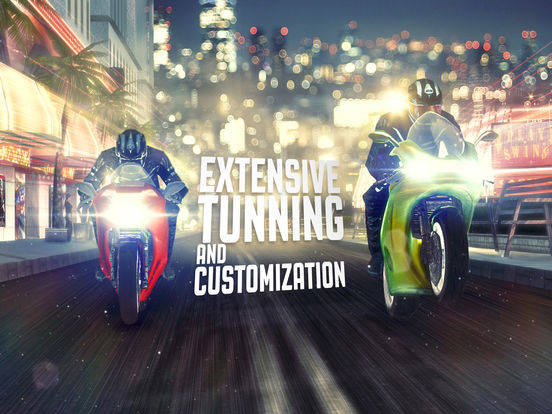 Screenshots of Top Bike: Racing Real Speed & Best Moto Drag Racer for iPad