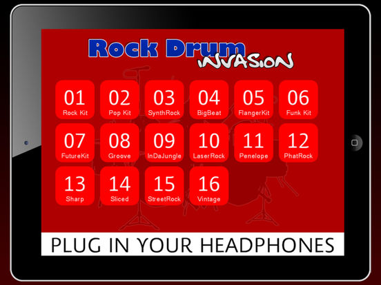 Rock Drum Invasion для iPad