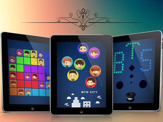 BTS City game на iPad
