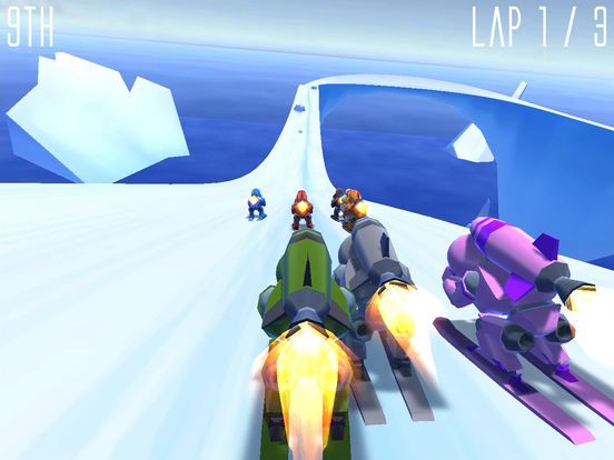 Rocket Ski Racing для iPad