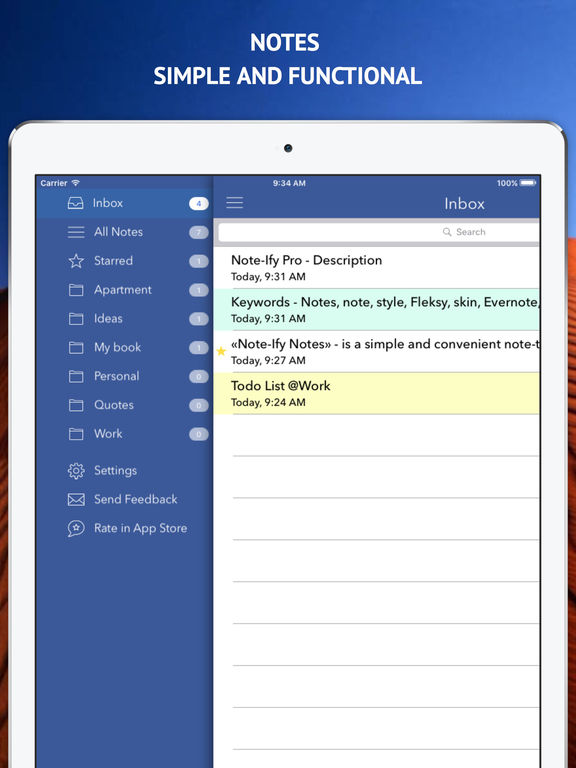 iPad Screenshot 1