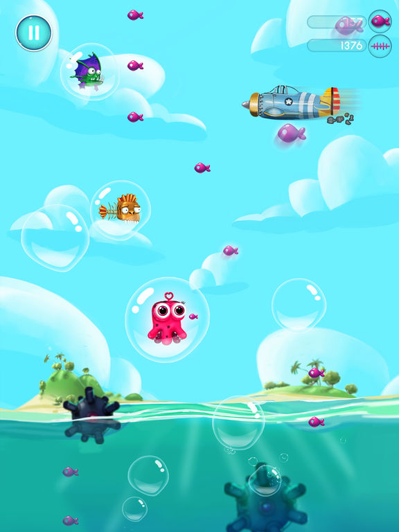 Jelly Fish Bubble для iPad