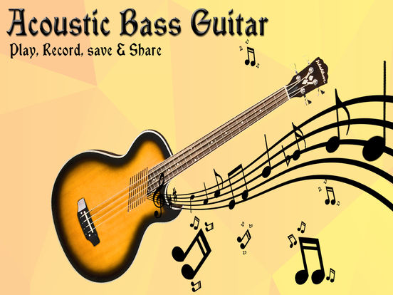 Acoustic Bass Guitar на iPad