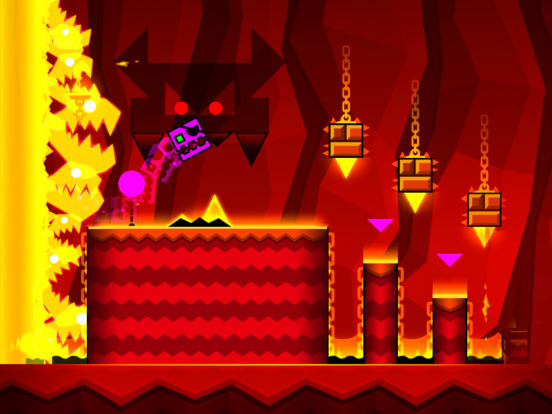 Screenshots of Geometry Dash Meltdown for iPad