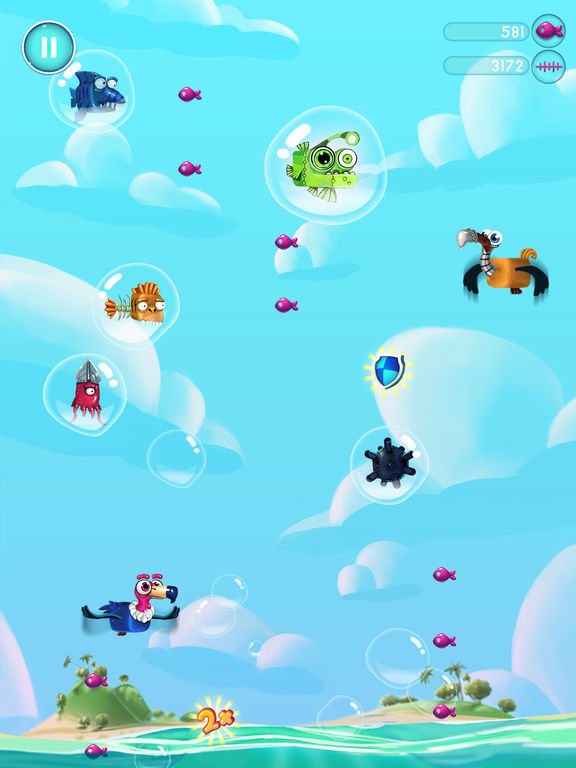 Игра Jelly Fish Bubble
