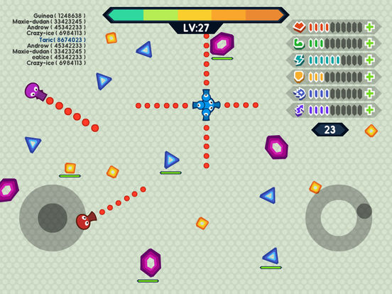 Screenshots of Tank.io War - Multiplayer Mobile Online Games for iPad