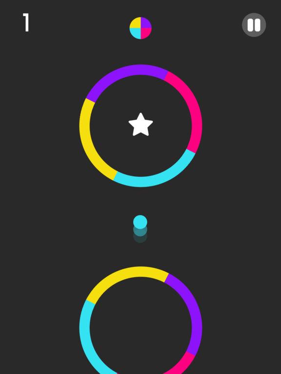 Screenshots of Color Switch for iPad