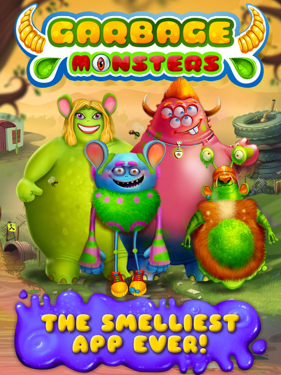 Garbage Monsters - Messy Makeover на iPad