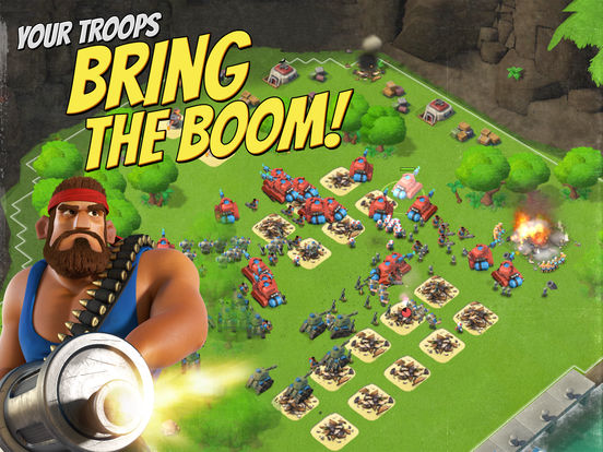 Screenshots of Boom Beach for iPad