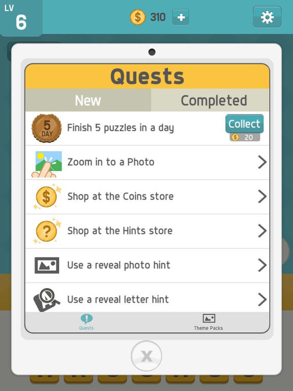 Screenshots of Pictoword Free: Fun 2 Pics Guess What's the 1 Word for iPad