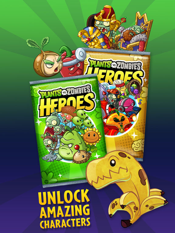 Screenshots of Plants vs. Zombies™ Heroes for iPad