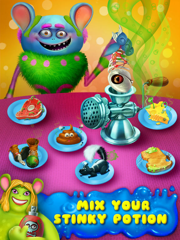 Игра Garbage Monsters - Messy Makeover