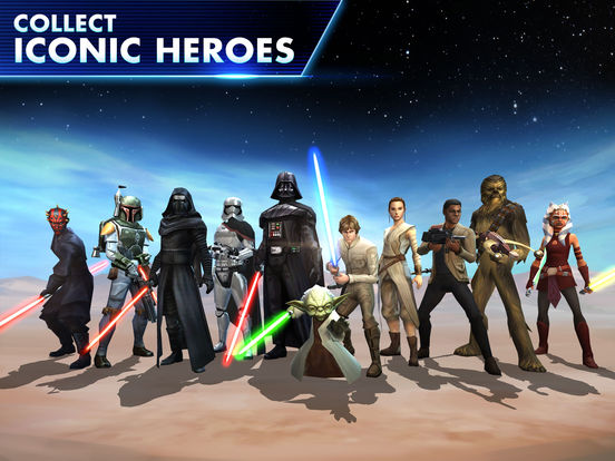 Screenshots of Star Wars™: Galaxy of Heroes for iPad