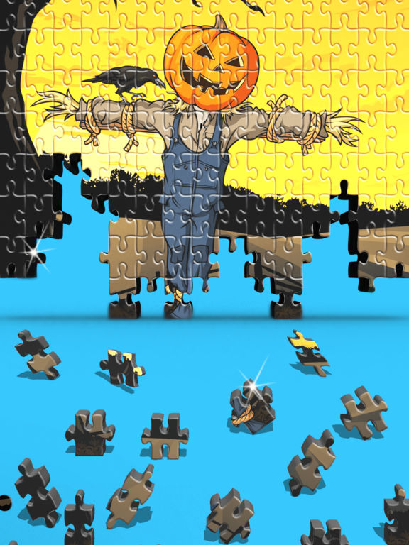 Хэллоуин Пазл - Ужас Страшная Картинки Головоломка для iPad
