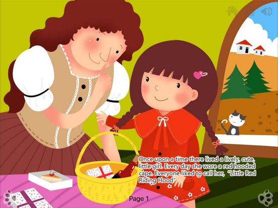 Little Red Riding Hood bedtime Fairy Tale iBigToy Screenshots