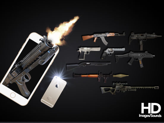 Screenshots of Gun Shot Sounds - HD gunshot sound for iPad