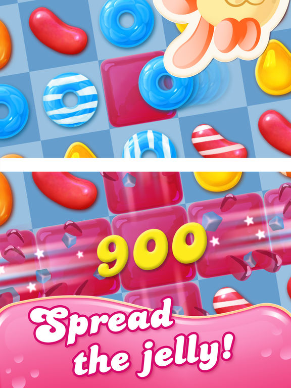 Screenshots of Candy Crush Jelly Saga for iPad