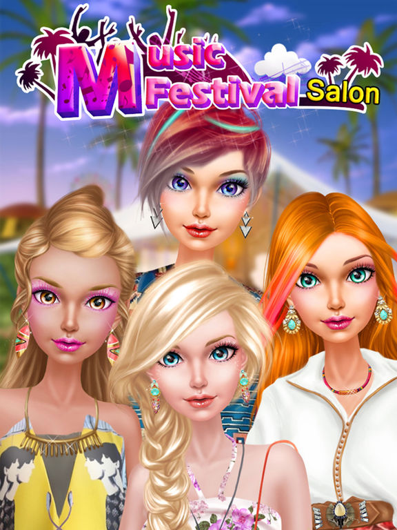 Скачать игру Little Miss Party Girls - Music Festival Salon