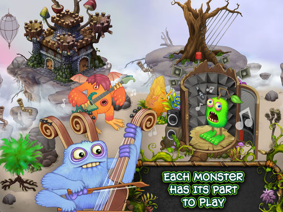 Screenshots of My Singing Monsters for iPad