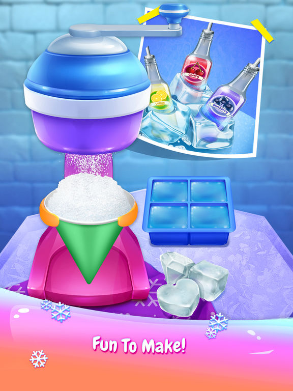 Snow Cone! - Hot Summer Frozen Dessert Maker на iPad