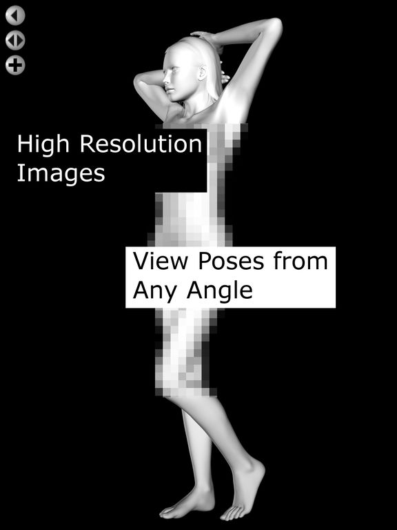App Shopper: 360 Anatomy for Artists HD: Female Figure (Reference)
