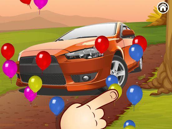 Car Puzzle for kids & toddlers на iPad