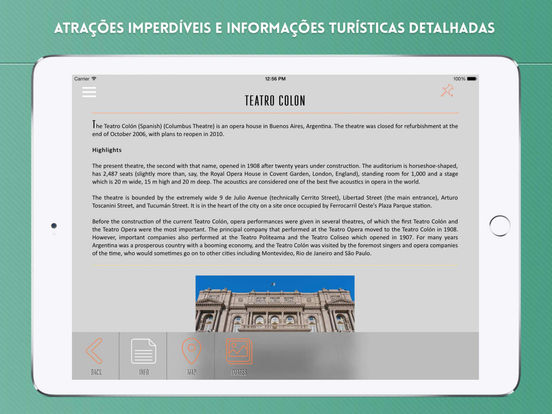 Captura de tela do iPad 3