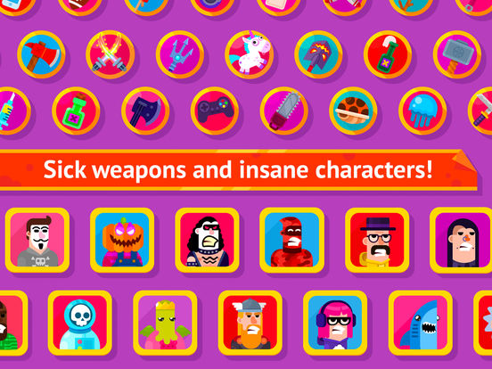 Screenshots of Bowmasters - Top Multiplayer Bowman Game for iPad