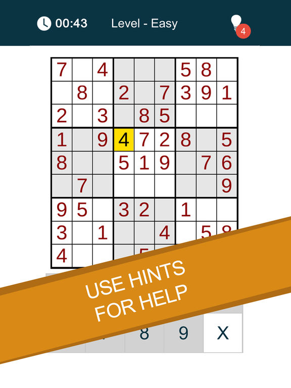 Sudoku - Numbers Puzzle для iPad