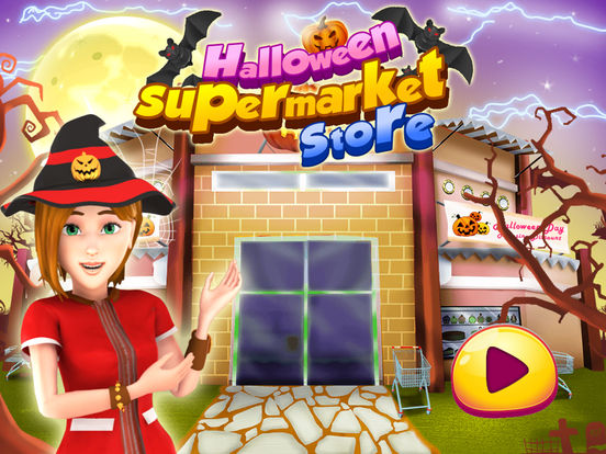 Halloween Supermarket Store - Time Management Game на iPad