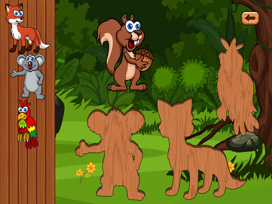 Jungle Animals Jigsaw Games for Kids and Toddlers Jungle Animals Jigsaw Games for Kids and Toddlers
