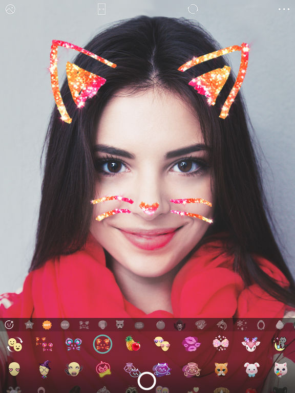 Screenshots of B612 - Selfie from the heart for iPad