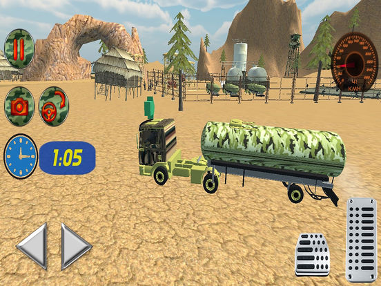 Off Road Army Oil Truck Drive screenshot 7