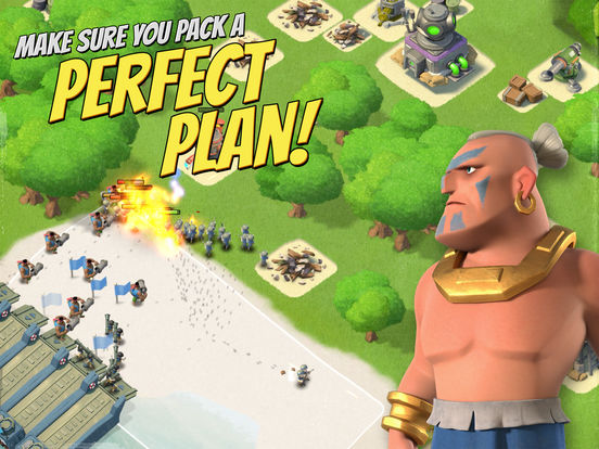 Screenshots of Boom Beach for iPad