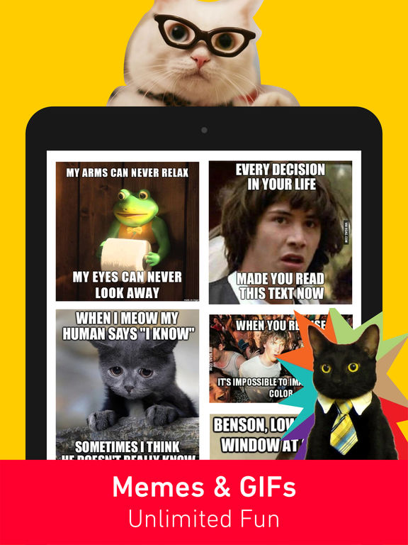 Screenshots of 9GAG: Best LOL Pics & GIFs for iPad